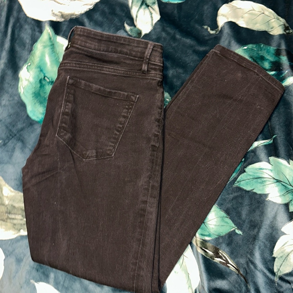 LOFT Jeans Curvy Straight Black size 29 / 8 ☀️